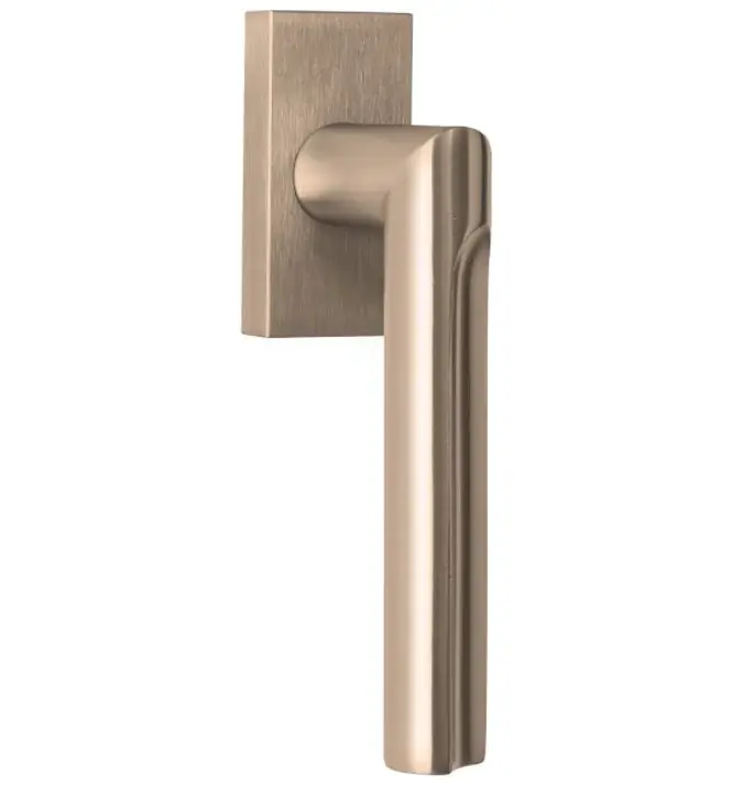Draaikiepgarnituur ECLIPSE DR103-DK-O links PVD licht brons Dagaanbieding