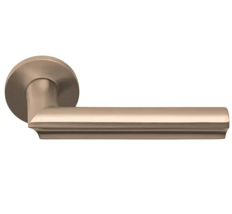 Deurklink David Rockwell ECLIPSE DR102-G op rozet PVD licht brons Weekendaanbieding