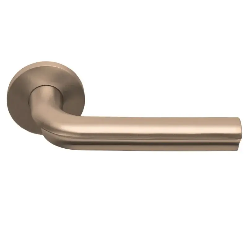 Deurklink David Rockwell ECLIPSE DR100-G op rozet PVD licht brons Fabrieksprijs