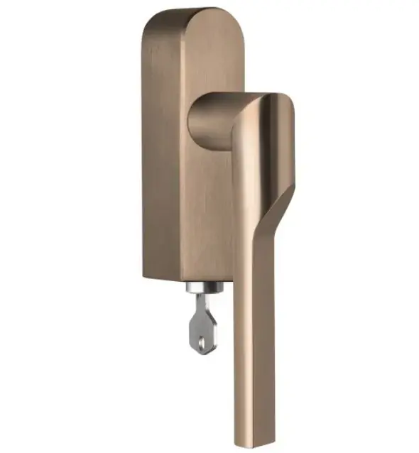 Draaikiepgarnituur RIVIO by Gensler GL101-DKLOCK-O links PVD licht brons Beste Prijs
