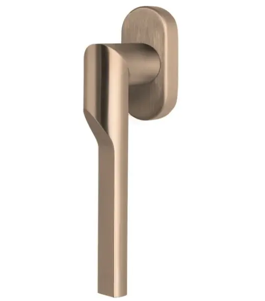 Draaikiepgarnituur RIVIO by Gensler GL101-DK-O rechts PVD licht brons Gereduceerde Prijs