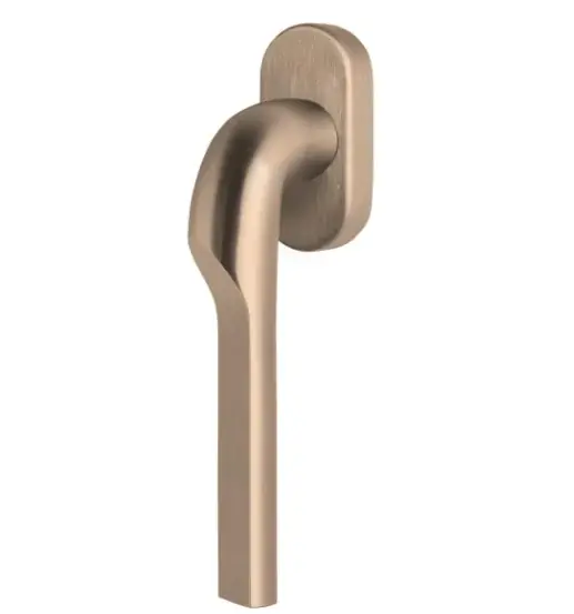 Betaalbaar Draaikiepgarnituur RIVIO by Gensler GL100-DK-O rechts PVD licht brons