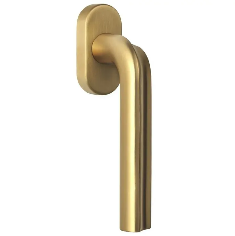 Finale Uitverkoop Draaikiepgarnituur ECLIPSE DR100-DK-O links PVD mat goud