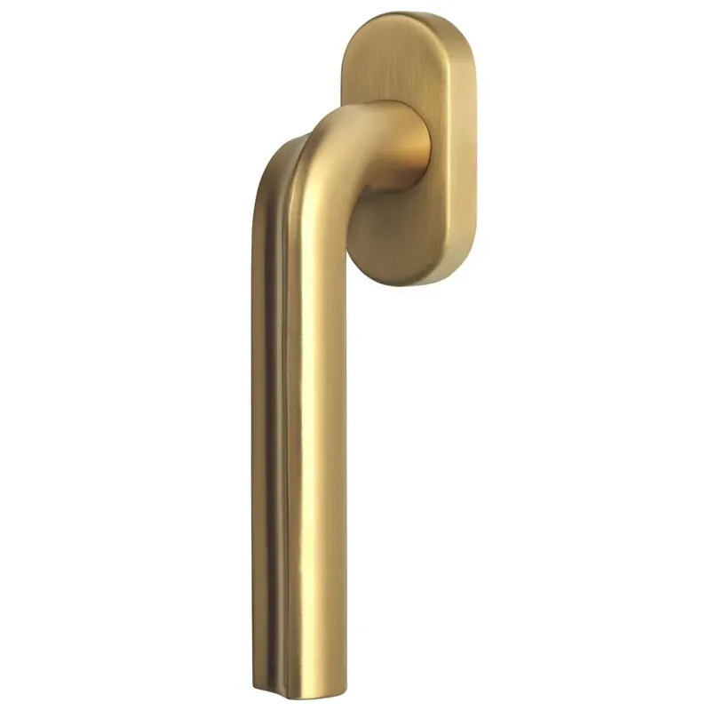 Op = Op Draaikiepgarnituur ECLIPSE DR100-DK-O rechts PVD mat goud