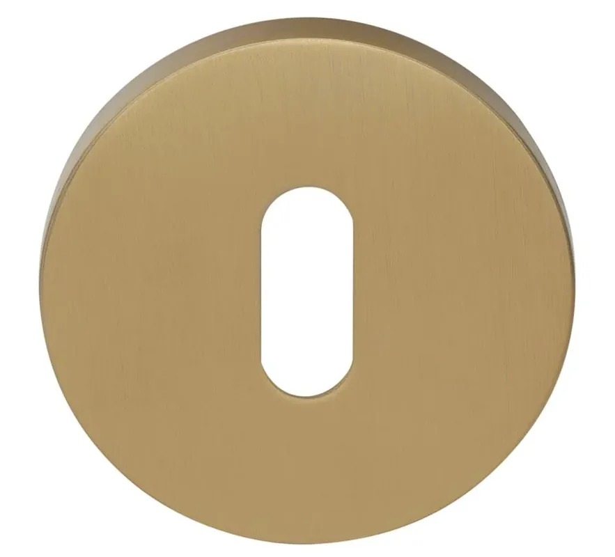 Sleutelplaatje ECLIPSE DRN53 PVD mat goud Betaalbaar