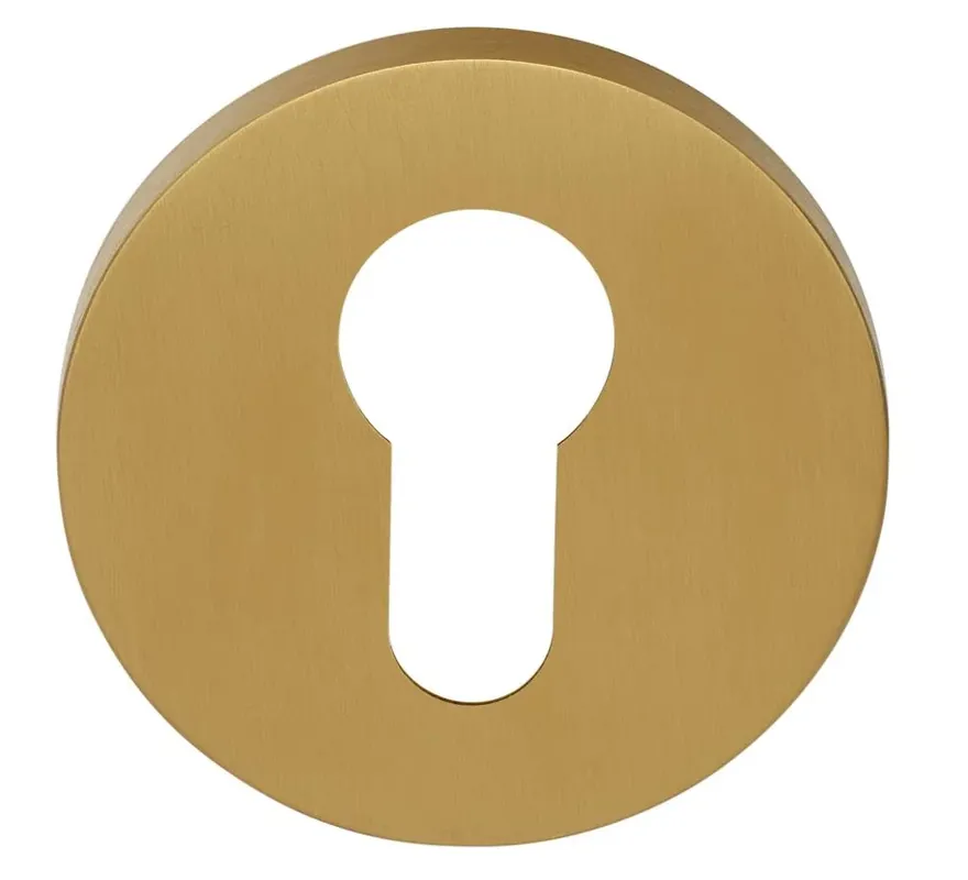 Must-Have Cilinderplaatje ECLIPSE DRY53 PVD mat goud