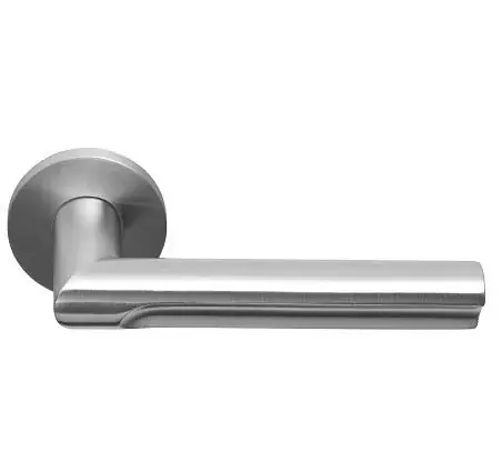 Design Deurklink David Rockwell ECLIPSE DR103-G op rozet mat rvs Uitverkoop