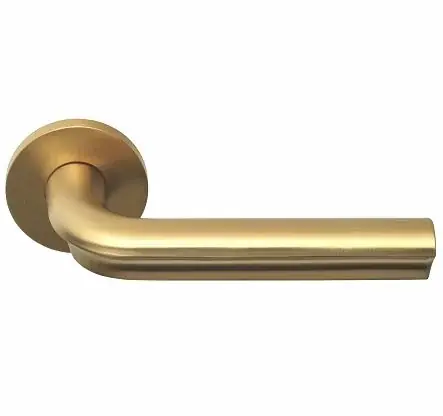 Deurklink David Rockwell ECLIPSE DR100-G op rozet PVD mat goud Nu Kopen