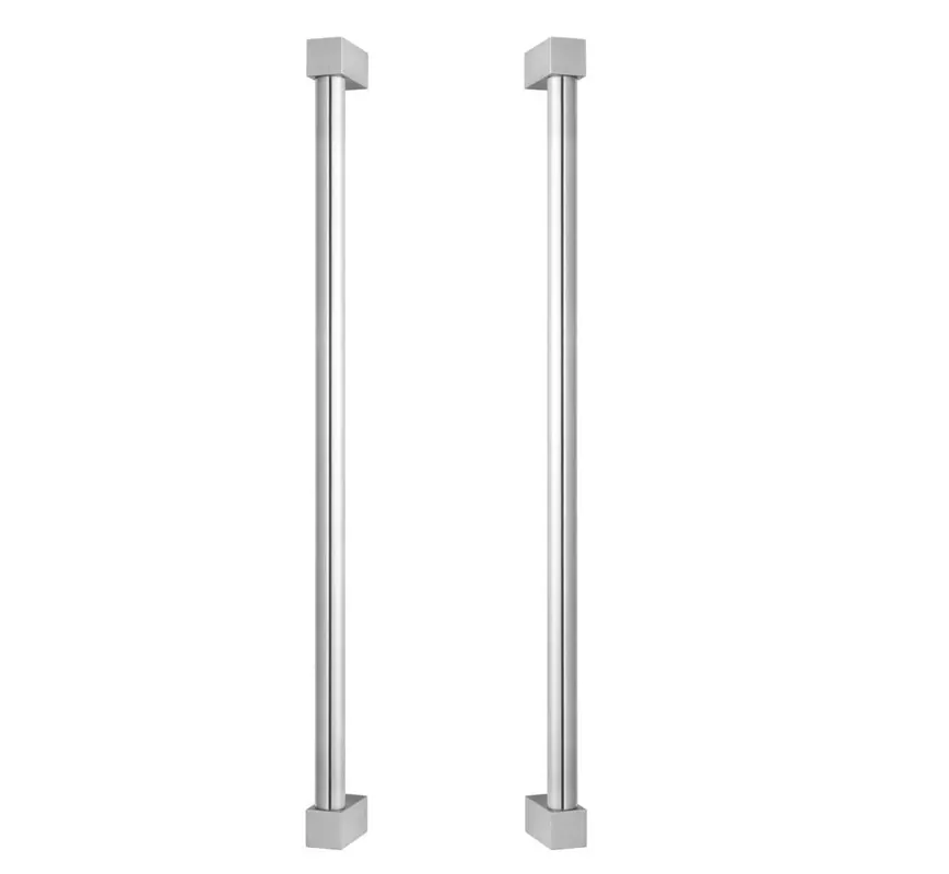 Snelle Levering Set deurgrepen BOBBY EK500 PA 500 mm mat rvs