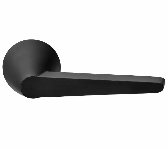 Deurklink CONE OH100-G op rozet PVD zwart Aanbieding