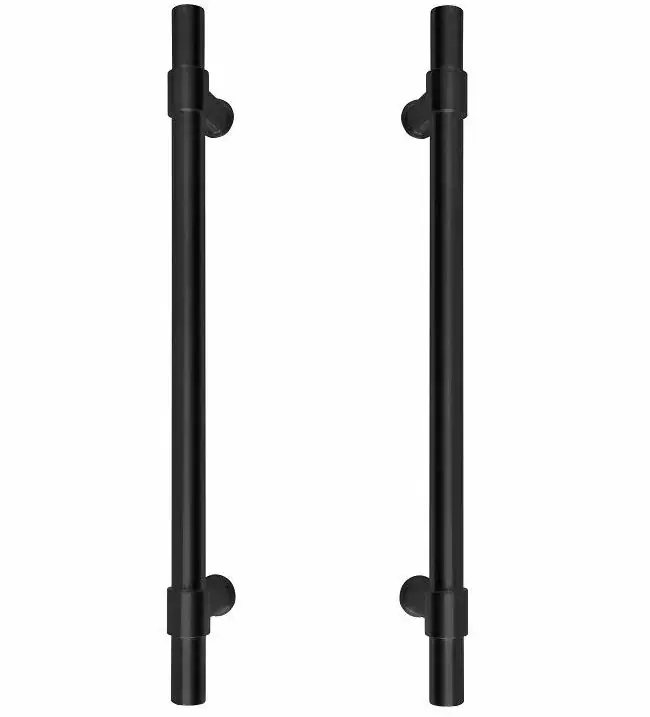 Set deurgrepen PIET BOON PB400 PA 300 mm PVD zwart Voordeelprijs