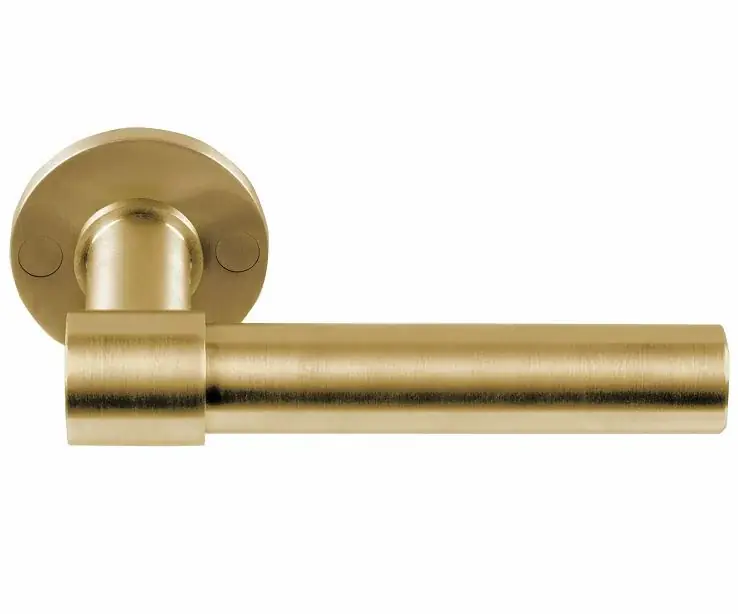 Merkproduct Enkele deurklink PIET BOON PBL20XL/50 PVD mat goud