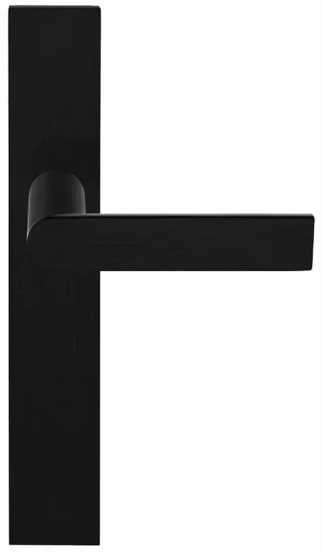 Laatste Kans Deurklink op blind schild PIET BOON ARC PBA101P236SFC PVD zwart