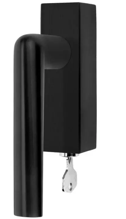 Draaikiepgarnituur PIET BOON INC PBI101-DKLOCK links PVD zwart Dagaanbieding
