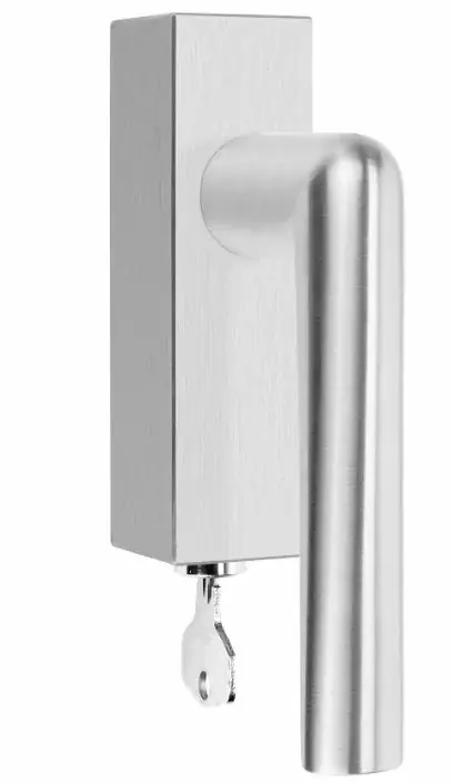Nieuw Draaikiepgarnituur PIET BOON INC PBI101-DKLOCK rechts mat rvs
