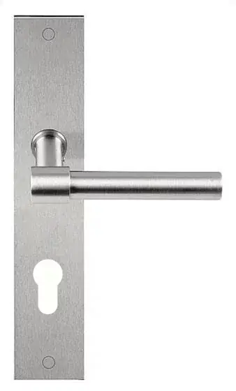 Korting Deurklink op schild cilindergat PIET BOON PBL15P236 PC72 mat rvs