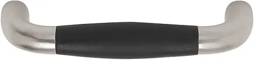 Meubelgreep TIMELESS MG1932-96 mat nikkel/ebbenhout 96 mm Beperkt Aanbod