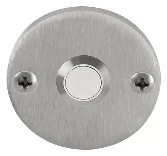 Beldrukker PIET BOON PB52 mat rvs 50 mm Speciale Aanbieding