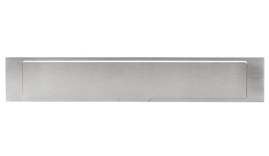 Actieprijs Briefplaat SQUARE LSQ380 mat rvs
