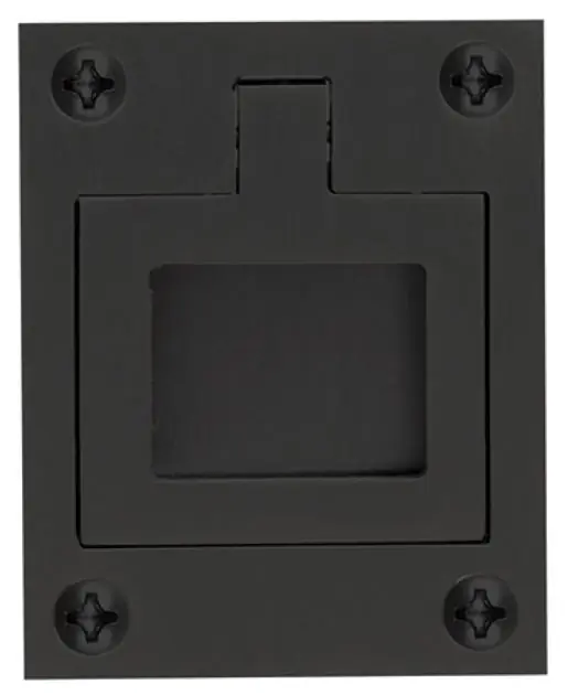 Speciale Aanbieding Luikring PIET BOON PB60 mat zwart 60 x 48 mm