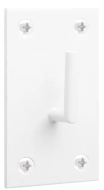 Lage Prijs Kapstokhaak PIET BOON PB90 mat wit 90 mm