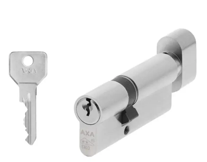 AXA knop veiligheidscilinder Security K45/30 SKG2 Finale Uitverkoop