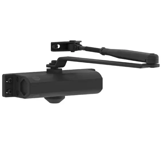 Premium Yale deurdranger 300 serie sterkte 2-4 zwart