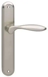 Exclusieve Aanbieding Intersteel deurklink George op langschild blind nikkel mat