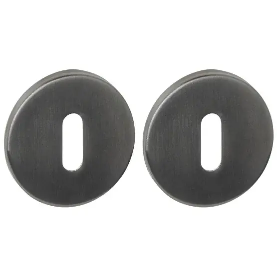 Koop Online Intersteel sleutelrozetten verdekt ø52x6mm PVD antraciet