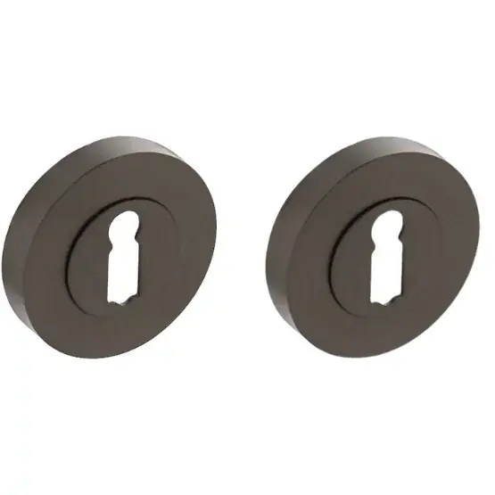 Intersteel sleutelrozetten verdekt ø52x10mm met nokken antraciet grijs Seizoensaanbieding