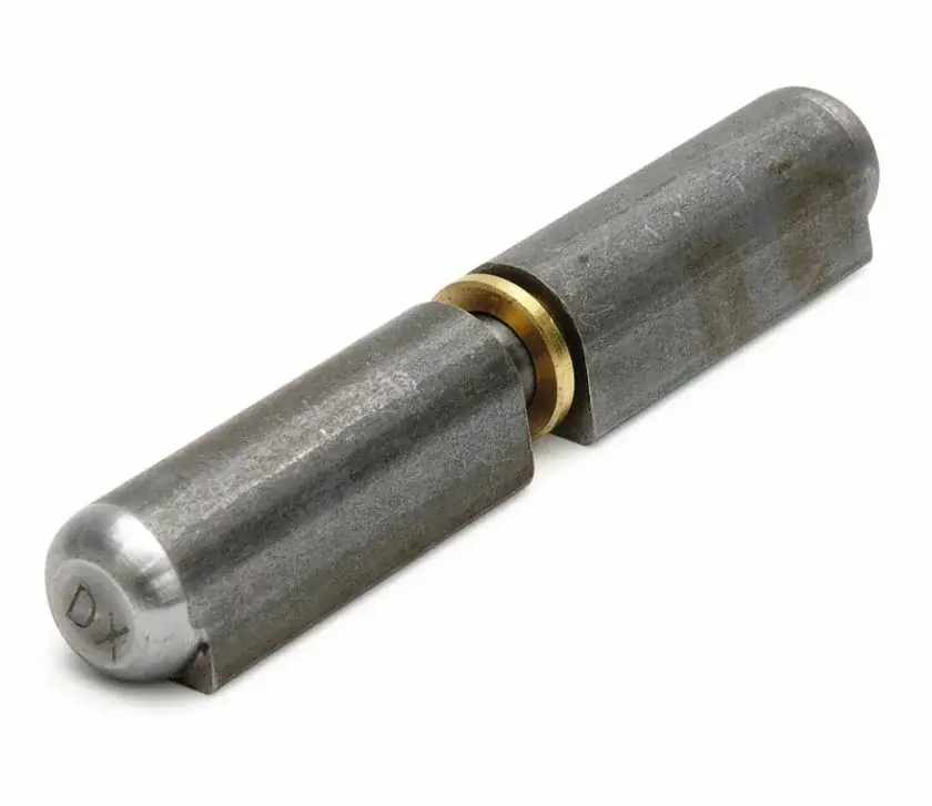 DX Aanlaspaumelle stalen pen messing ring 180×20 mm blank staal Koop Vandaag