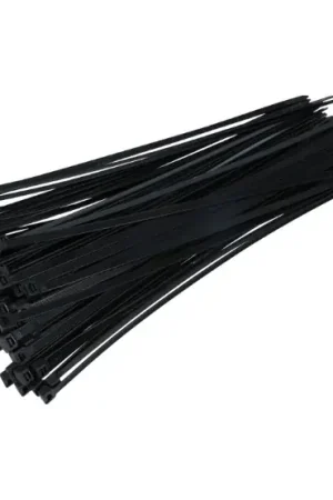 100 bundelbandjes nylon zwart 7,6 x 400 mm Favoriet