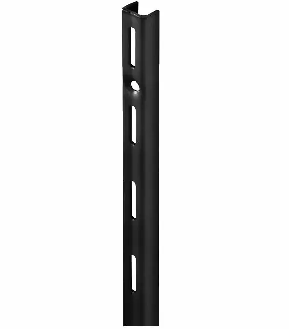 Wandrail enkel 1495 mm zwart Premium