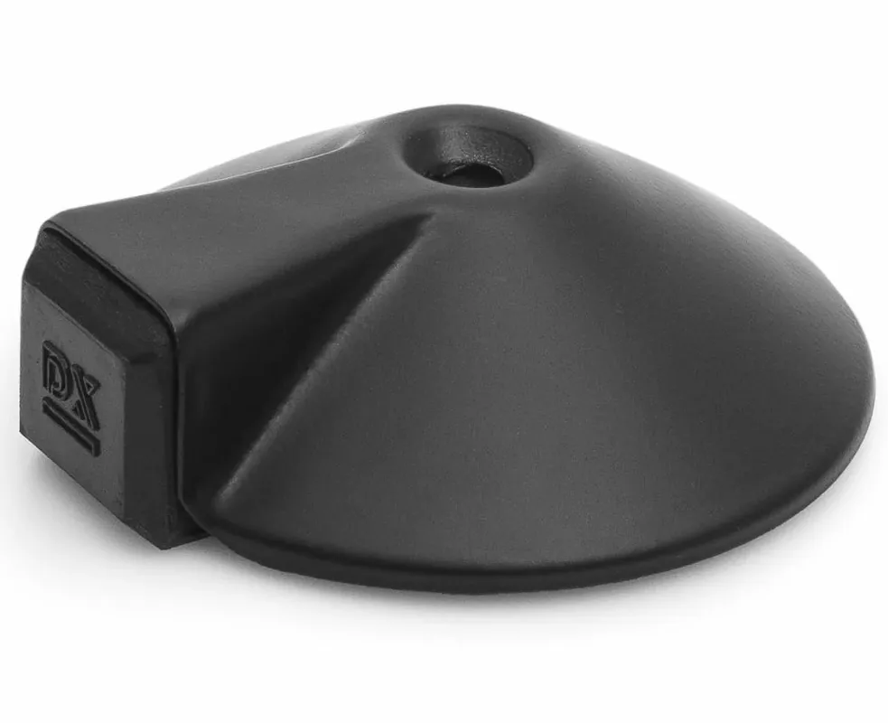 DX Deurstopper 85x26mm vloermodel rvs/zwart Premium
