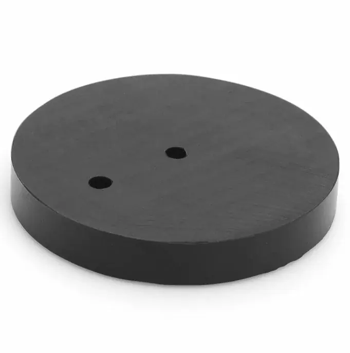 Veilige Betaling DX Rubber onderlegger 12×85 mm t.b.v. deurstopper Ø 85 mm zwart