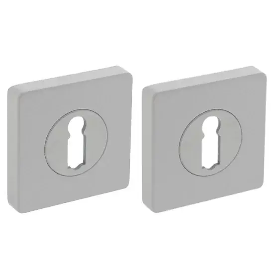 Favoriet Intersteel sleutelrozetten verdekt 55x55x10mm met nokken wit