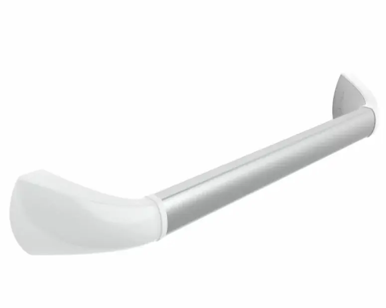 Premium SecuCare wandbeugel 500 mm blank geanodiseerd/mat wit