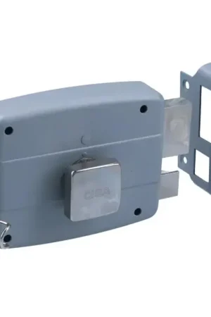 Oplegslot Cisa 50430 50 mm DIN links naar binnen draaiend met knop Korting