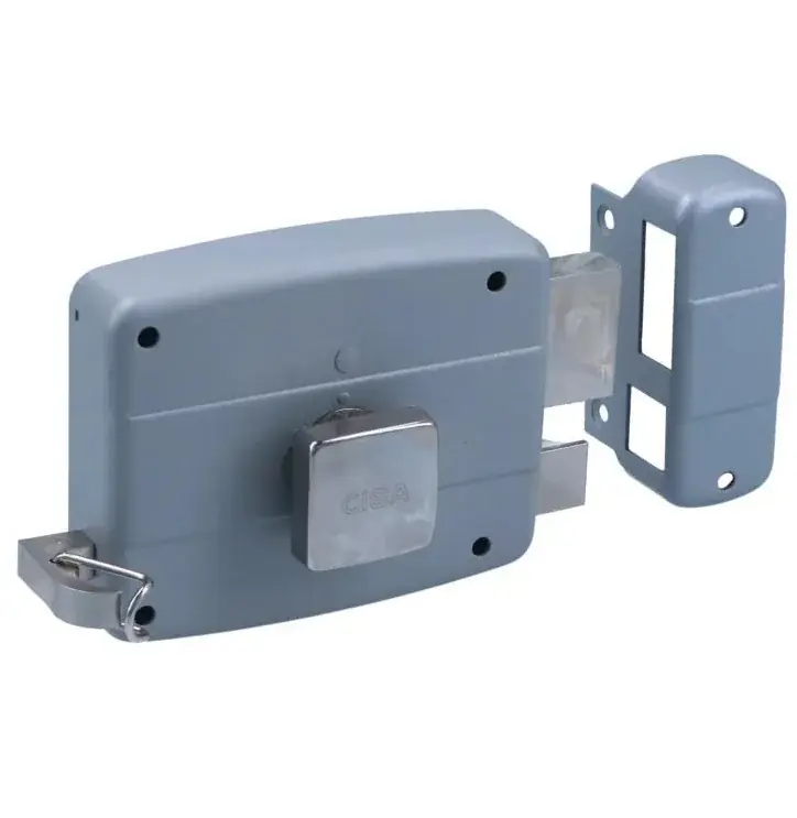 Oplegslot Cisa 50430 50 mm DIN links naar binnen draaiend met knop Korting