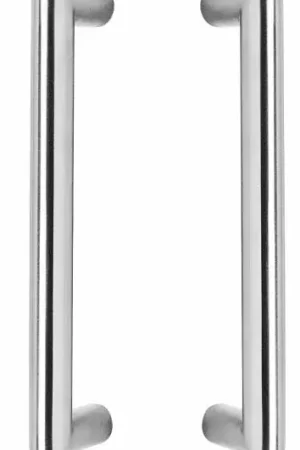 Alleen Vandaag Intersteel set deurgrepen Recht 90° 325x70x25 HoH 300 mm rvs