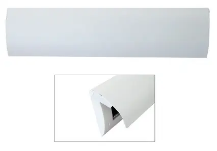 Binnenbriefplaat Luxe Structuur wit (RAL 9003) Koopje