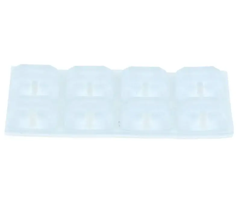 Premium 8 Zelfklevende Voetjes PU Transparant 18 X 18 X 7,5 mm