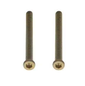 Koop Online Deurdikte 67-69 mm – Set bouten tbv SKG3 rozetten PVD messing getrommeld