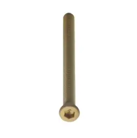 Intersteel bout 6-kant M6x84mm tbv SKG3 rozetten voor deurdikte 71-73mm PVD messing getrommeld Aanbieding