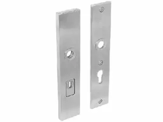 Lage Prijs Intersteel Veiligheidsschilden PC92 met kerntrek beveiliging kruk/kruk SKG3 rvs rechthoekig