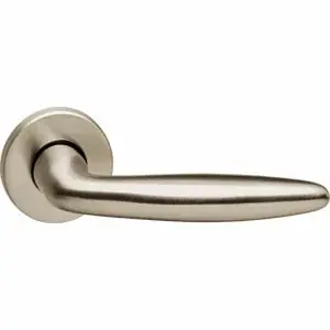 Intersteel deurklink Sigaar op rozet nikkel mat Koopje