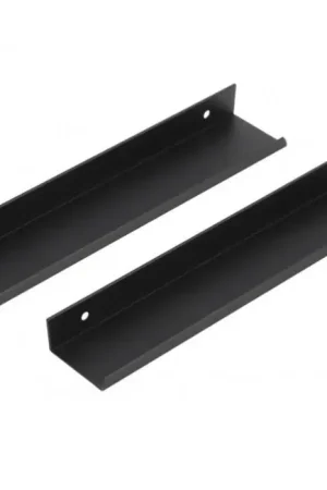 Differnz meubelgreep profiel 200×38 mm aluminium mat zwart 2 stuks Snelle Levering