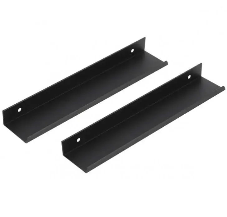 Differnz meubelgreep profiel 200×38 mm aluminium mat zwart 2 stuks Snelle Levering
