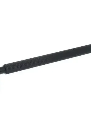 Weekendaanbieding Meubelgreep geribbeld aluminium 320 mm zwart