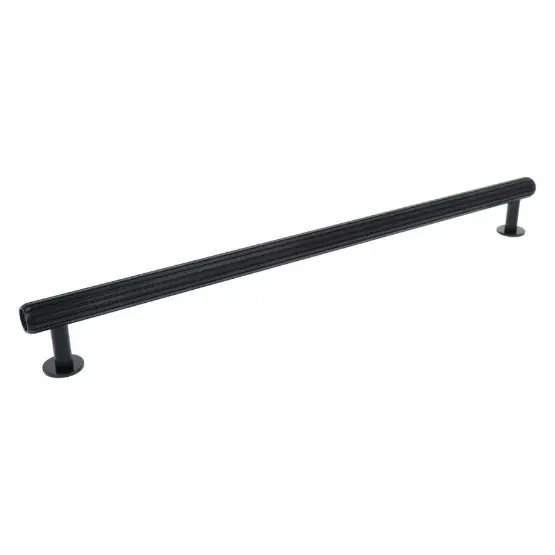 Meubelgreep groeven 320 mm zwart Speciale Aanbieding